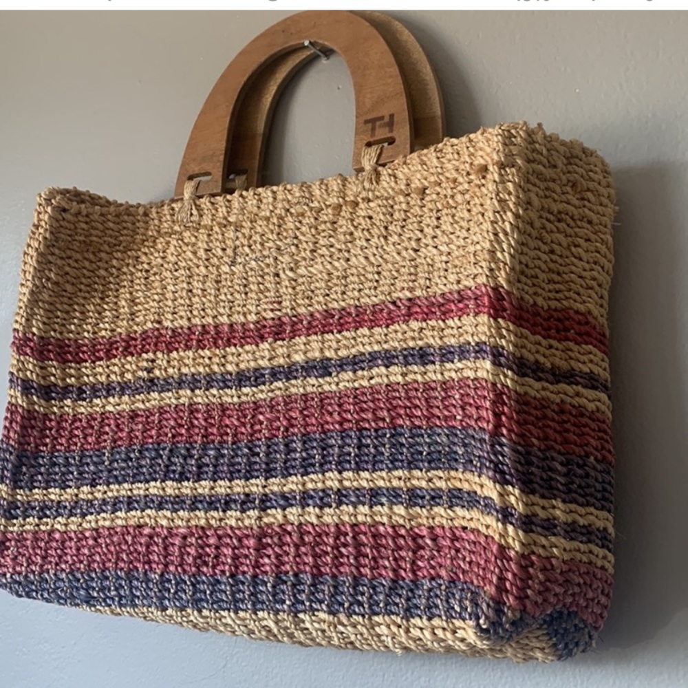 Tommy Hilfiger Straw Bag